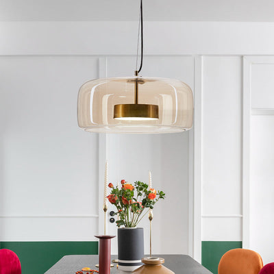 LumiVoyage Modern Hanging Lamp For Hotel Interiors OpalDwell