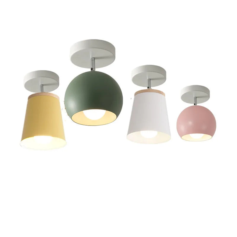 Aurelia Macaron Ceiling Light With Soft Glow Finish - OpalDwell