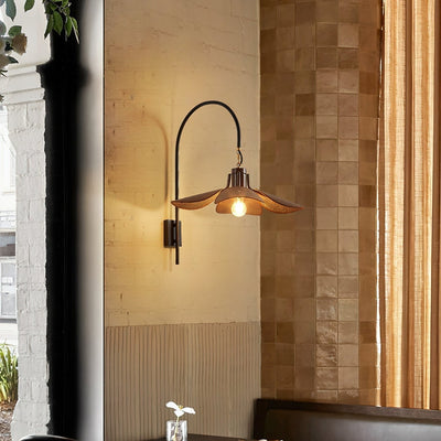 FloraNova Wall Lamp | Floral Bloom Wall Light, Ambient Glow - OpalDwell