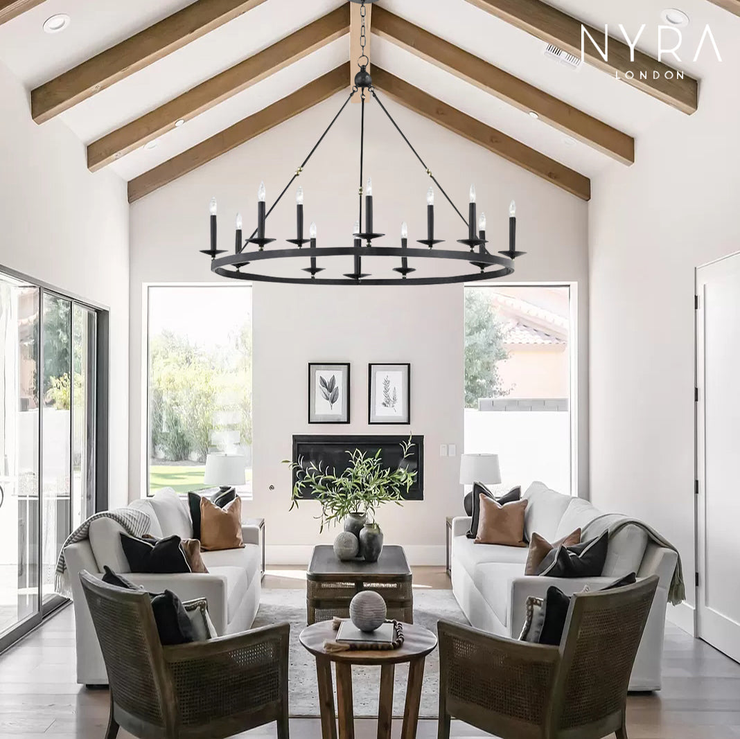 Sorena Circular Chandelier - OpalDwell