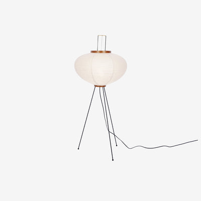 Kazumi Rice Paper Floor Lamp by OpalDwell Soft Ambient Glow OpalDwell
