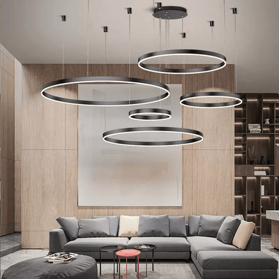 LumaNova Orb Pendant Light Sun and Moon Ambient Glow OpalDwell