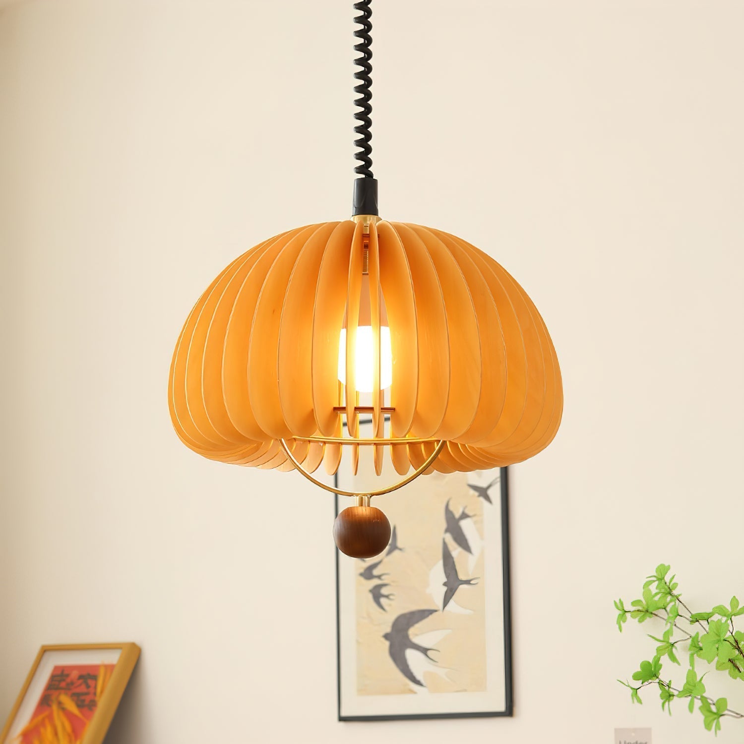 Clementine Glow Modern Adjustable Pendant Light Fixture - OpalDwell