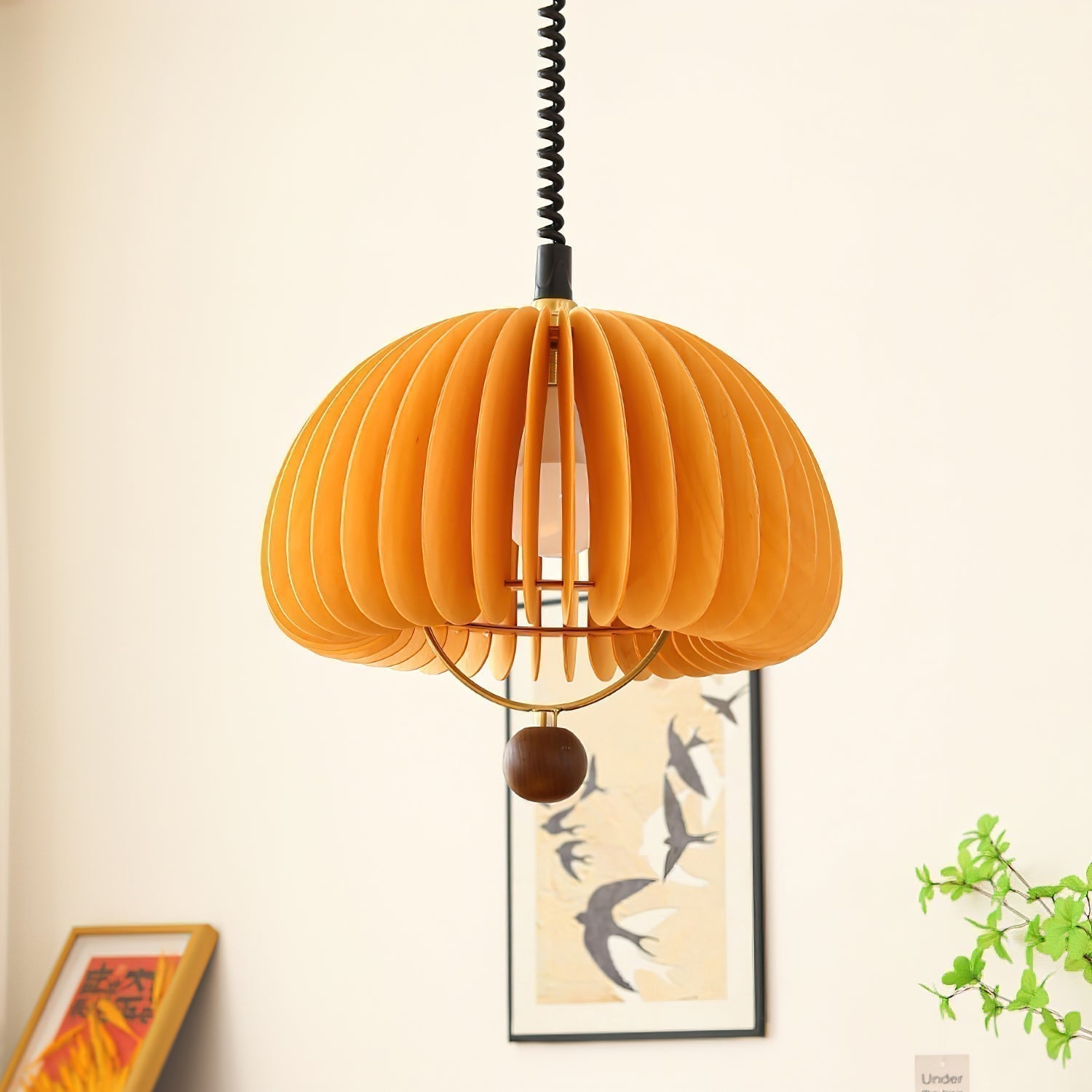 Clementine Glow Modern Adjustable Pendant Light Fixture - OpalDwell