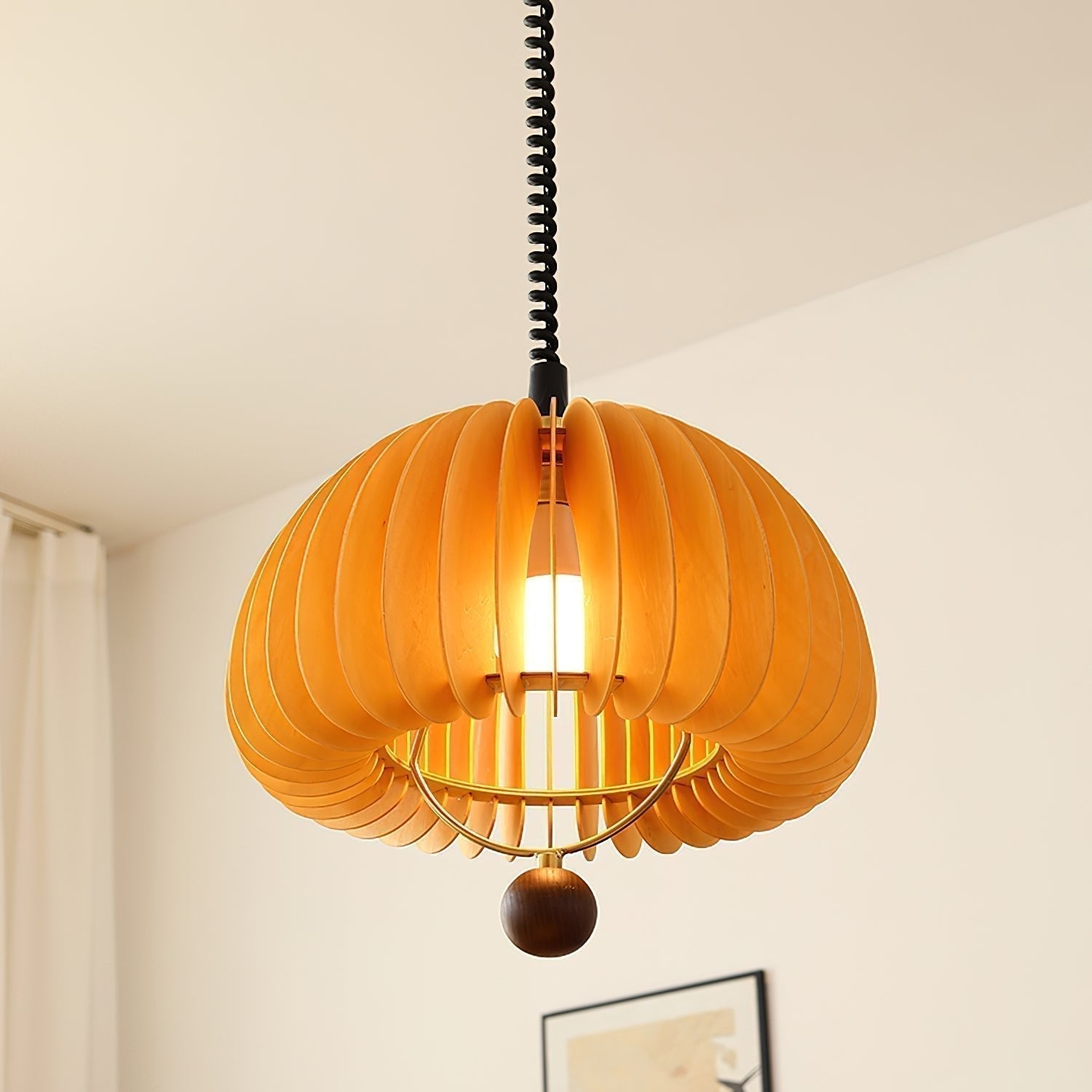 Clementine Glow Modern Adjustable Pendant Light Fixture - OpalDwell