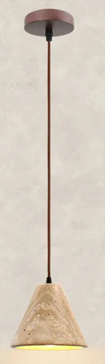 NovaLume Wabi-Sabi Pendant Light With Natural Finish OpalDwell