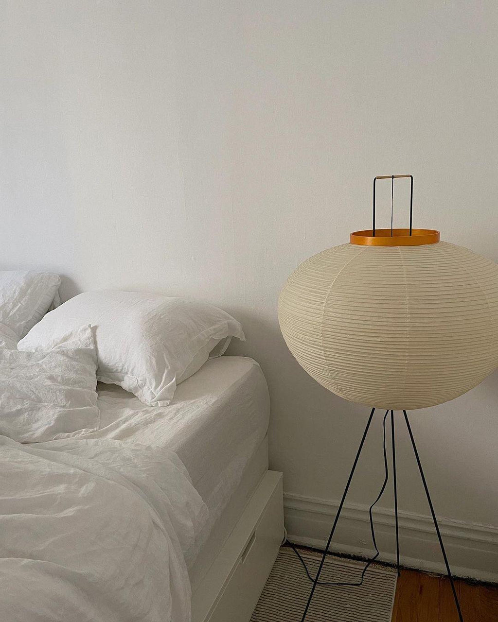 Kaze Rice Paper Floor Lamp - Japanese-Inspired Ambient Glow OpalDwell