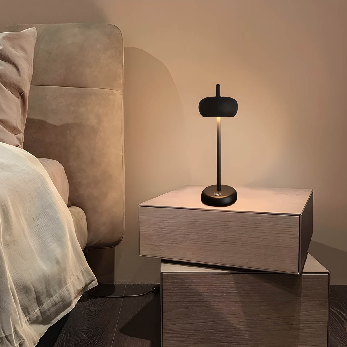 NexaLite Table Lamp Modern Sleek and Contemporary Glow - OpalDwell