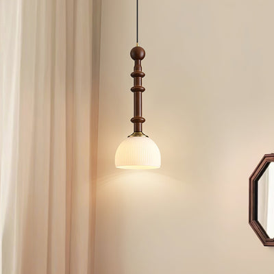 VeroLuce Italian Glass Pendant Lamp for Timeless Interiors OpalDwell