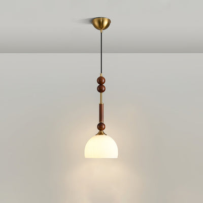 VeroLuce Italian Glass Pendant Lamp for Timeless Interiors OpalDwell