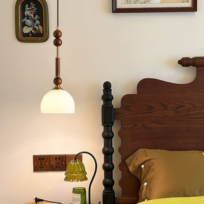 VeroLuce Italian Glass Pendant Lamp for Timeless Interiors OpalDwell