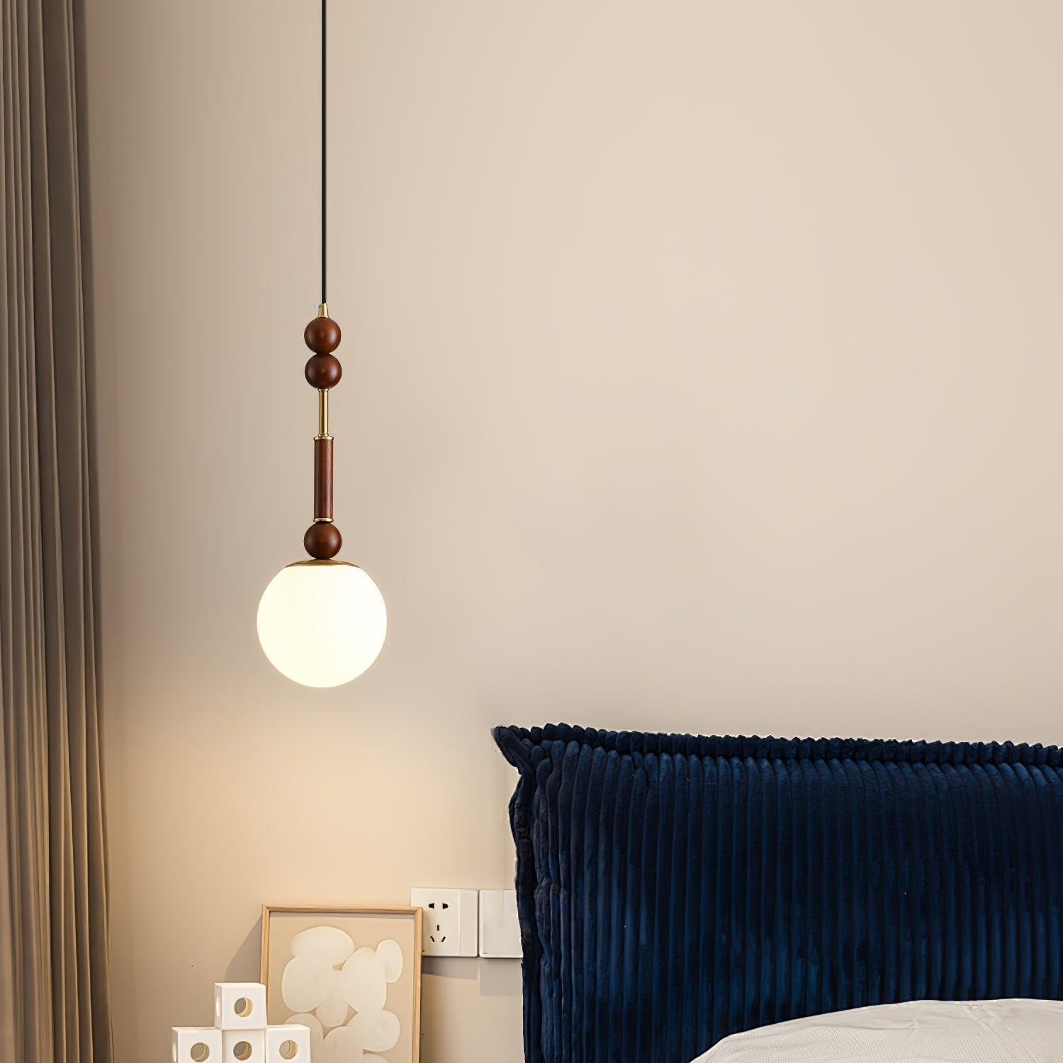 VeroLuce Italian Glass Pendant Lamp for Timeless Interiors OpalDwell