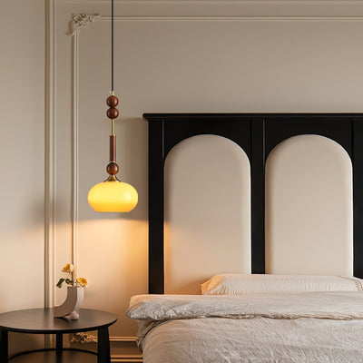 VeroLuce Italian Glass Pendant Lamp for Timeless Interiors OpalDwell