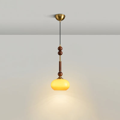 VeroLuce Italian Glass Pendant Lamp for Timeless Interiors OpalDwell