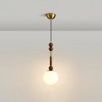 VeroLuce Italian Glass Pendant Lamp for Timeless Interiors OpalDwell