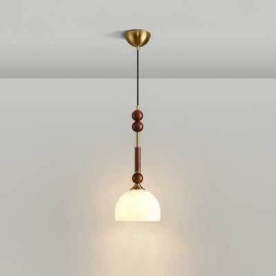VeroLuce Italian Glass Pendant Lamp for Timeless Interiors OpalDwell