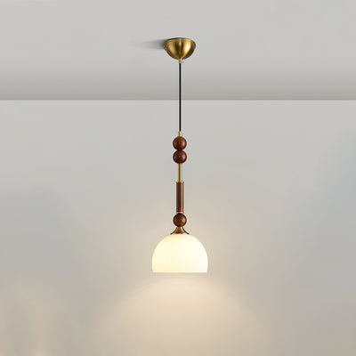 VeroLuce Italian Glass Pendant Lamp for Timeless Interiors OpalDwell