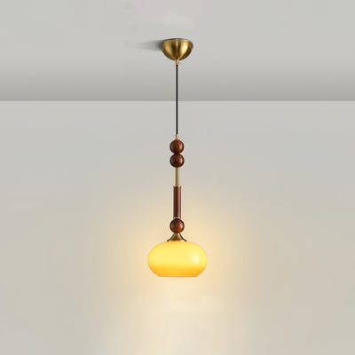 VeroLuce Italian Glass Pendant Lamp for Timeless Interiors OpalDwell