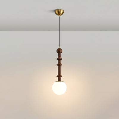VeroLuce Italian Glass Pendant Lamp for Timeless Interiors OpalDwell