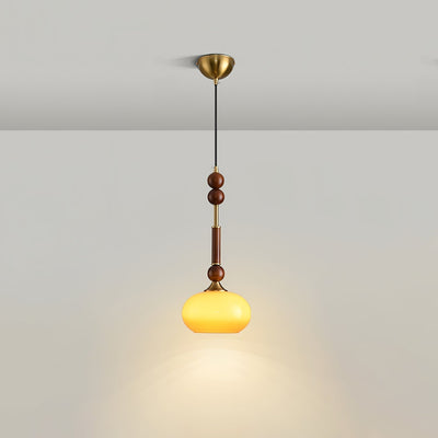 VeroLuce Italian Glass Pendant Lamp for Timeless Interiors OpalDwell