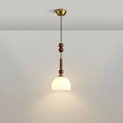 VeroLuce Italian Glass Pendant Lamp for Timeless Interiors OpalDwell