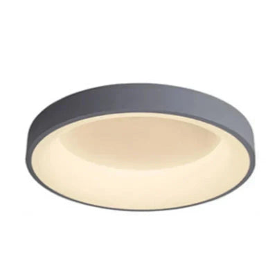 NovaLume Round Ceiling Light Modern Ambient Glow Fixture - OpalDwell