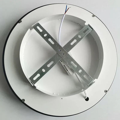 NovaLume Round Ceiling Light Modern Ambient Glow Fixture - OpalDwell