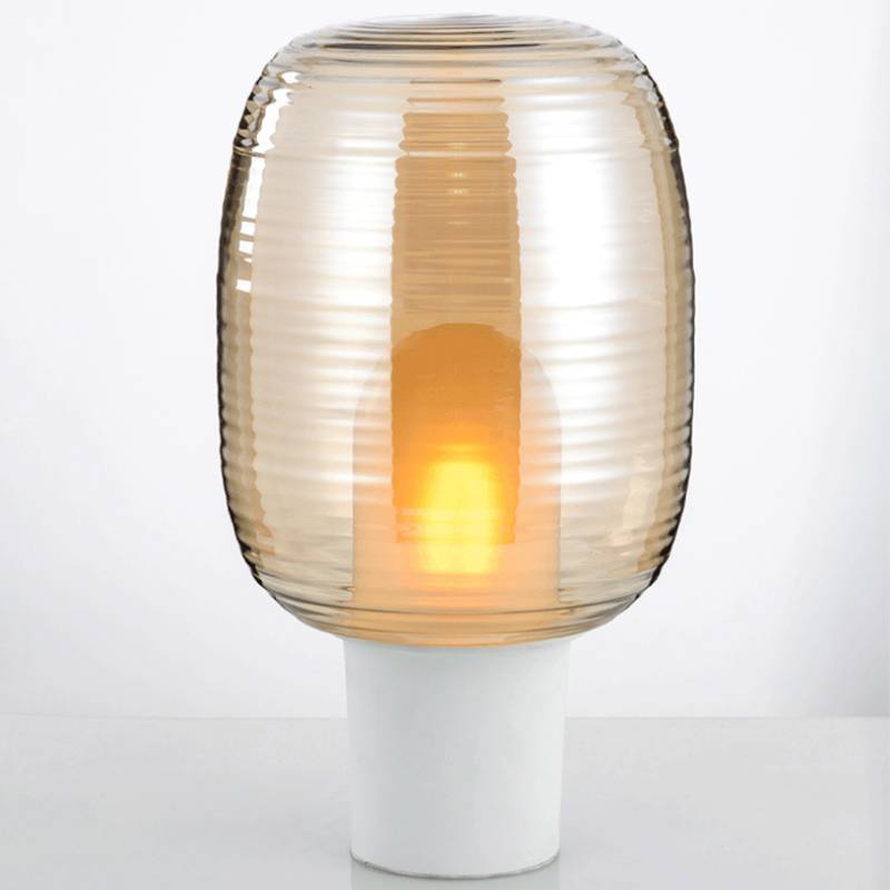 Decorative Glass Table Lamp For Contemporary Home Lighting - OpalDwell