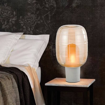 Decorative Glass Table Lamp For Contemporary Home Lighting - OpalDwell