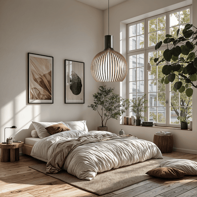 VerdantNest Bamboo Cage Pendant Light For Kitchen Adjustable OpalDwell