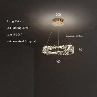Ashford Ring Chandelier - OpalDwell