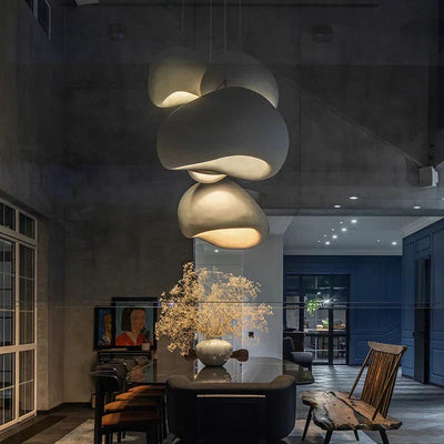 Auryn | Wabi-Sabi Ceiling Pendant Light For Living Rooms OpalDwell