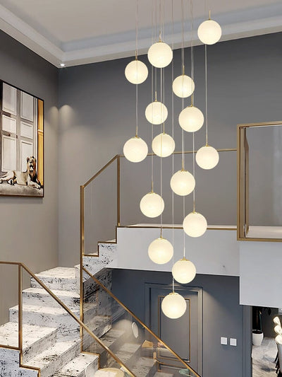 Liora Orb Chandelier OpalDwell