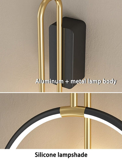 Liora | Circular Wall Lamp - OpalDwell