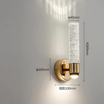 Luminelle Bubble Crystal Wall Lamps - OpalDwell
