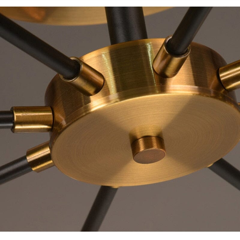 Glass Globe Chandelier in Jade OpalDwell
