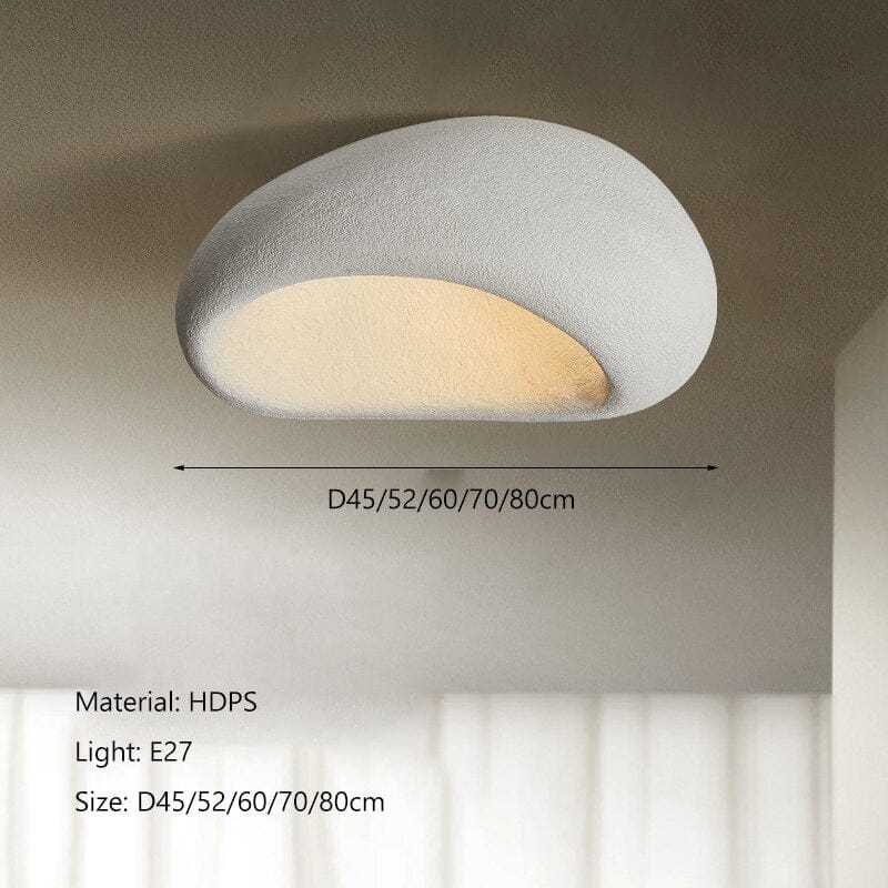 Tenzai | Wabi-Sabi Ceiling Light - OpalDwell