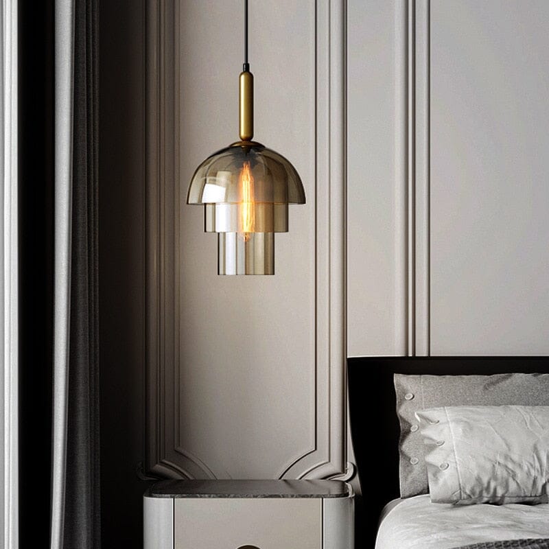 Solace Champagne Glass Pendant - OpalDwell
