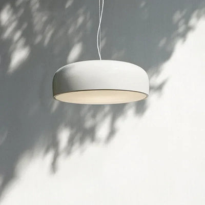 FjordLume Nordic Round Pendant Light Metal and Acrylic - OpalDwell