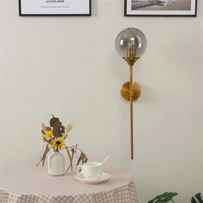 LumaNest Nordic LED Wall Lamp With Long Arm Bedside Light - OpalDwell