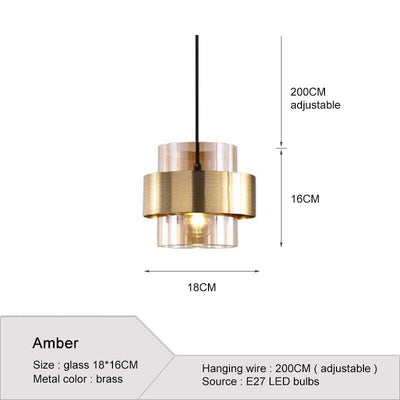 Marin Glass Pendant Lights - OpalDwell