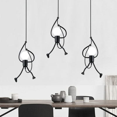 Meriko | Hanging Figure Pendant - OpalDwell