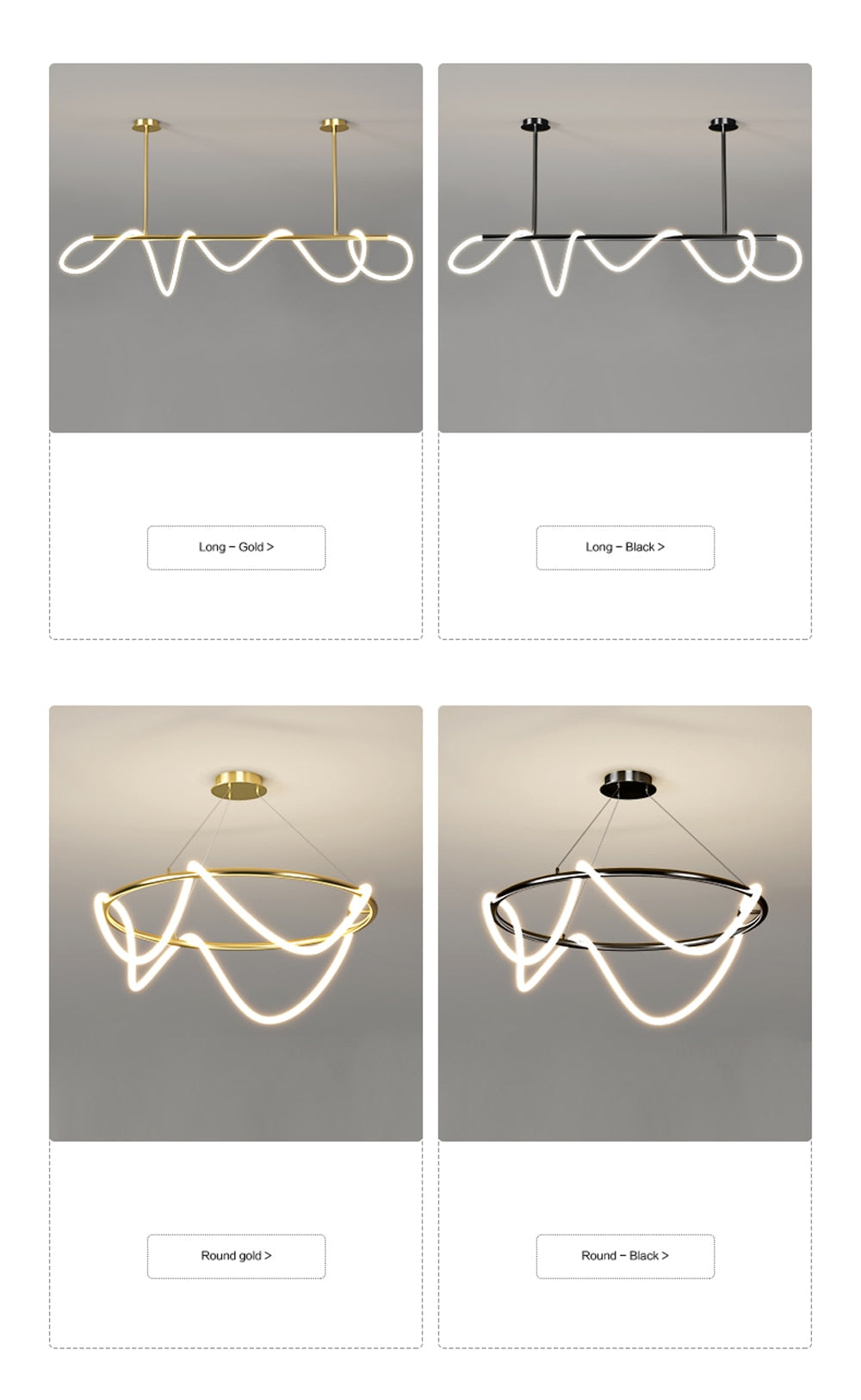 Astra LED Dimmable Ceiling Light Black White Gold Chrome - OpalDwell