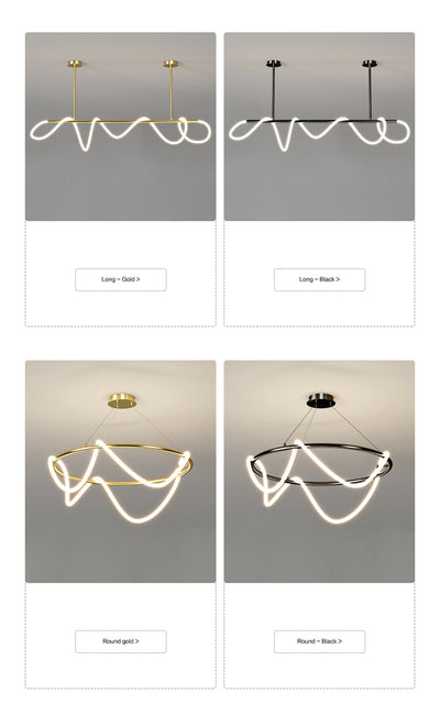 Astra LED Dimmable Ceiling Light Black White Gold Chrome - OpalDwell