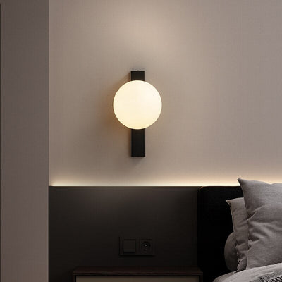 Aure Copper Circ LED Wall Sconce for Nordic Interiors OpalDwell