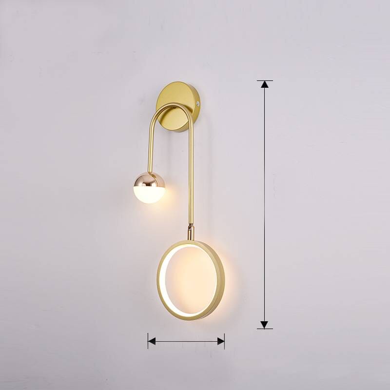 Virella | Acrylic Wall Lamp - OpalDwell