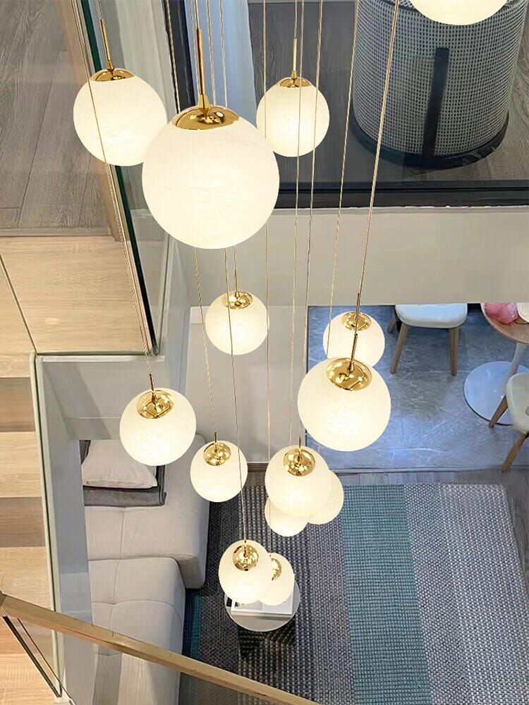 Liora Orb Chandelier OpalDwell