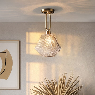 Lira Glass Pendant - OpalDwell