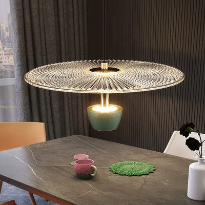 Floral Umbrella Chandelier | OpalDwell - OpalDwell