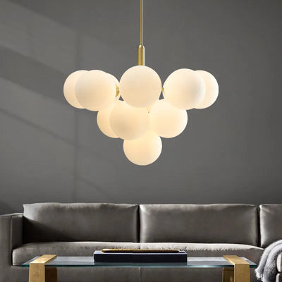 Novara Five-Head Iron LED Pendant Light For Modern Interiors OpalDwell